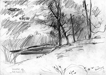 Rabbit Hill, Drawing by John Boyle